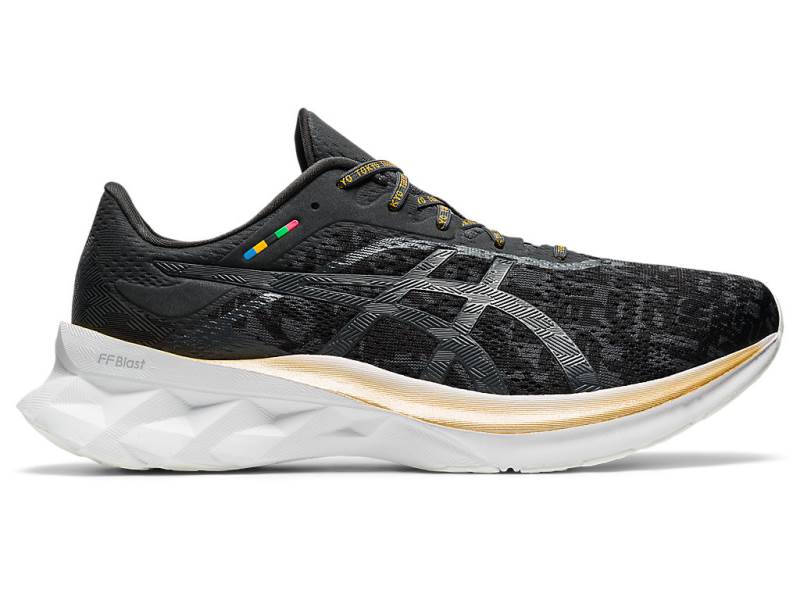 Pánské Běžecké Boty Asics NOVABLAST Černé 46139BYLU